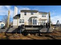 EPIC Modern Backyard MAKEOVER - Deck and Patio Build Time Lapse