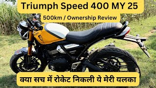 Triumph Speed 400 MY 25 ownership review | Should I buy triumph speed 400 || #triumph #automobile