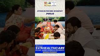 Pooja Celebration at SV5 Healthcare Academy |  Celebrating culture and togetherness with students