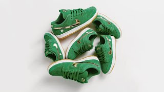 Nike SB Dunk Low Pro 'St. Patrick's Day' Shoes - Unboxing \u0026 On Foot