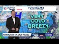 wfmy news 2 ed matthews gives monday morning winter weather update