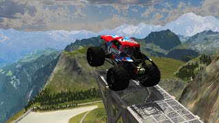 MONSTER TRUCK vs SPACE JUMP┃BeamNG.drive