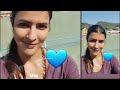 manchu lakshmi takes bath in ganga river haridwar manchu laxmi videos