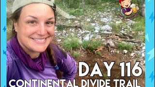 Day 116- Continental Divide Trail | Delicious Huckleberries, Amazing Views \u0026 Old Friends Going NOBO