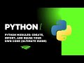 Python Modules: Create, Import, and Reuse Your Own Code (Ultimate Guide) 2025 #python #coding