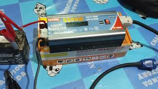 แปลงไฟจากแบตเตอรี่ 12V เป็นไฟบ้าน 220V ใช้ตอนไฟดับสว่างทั้งบ้าน ด้วย INVERTER ERYUAN 5000W