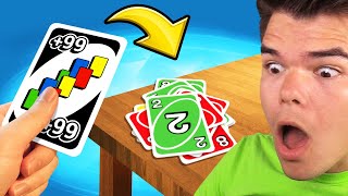 CHEATING UNO With A +99 CARD! (Insane)