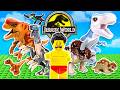 I built a LEGO JURASSIC WORLD ZOO…