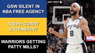 Golden State Warriors Free Agency Rumors Ft. Patty Mills, Steph Curry, Kelly Oubre & Andre Igudola