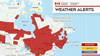 Weather news | Extreme temperature drop in parts of Canada