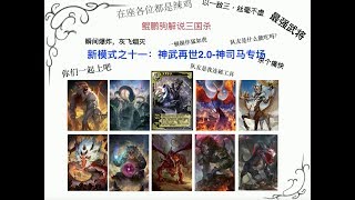 鲲鹏驹三国杀新模式十一：极略斩妖兽，连破祭同僚