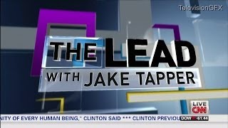 CNN The Lead with Jake Tapper Graphics
