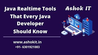 Java Real-time Project | Session - 05 | Ashok IT