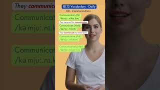 08 - Communication | IELTS Vocabulary - Daily | Learn English | English Express