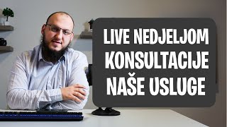 Marketing Vijesti Uživo Svake Nedjelje u 21:00h + Konsultacije i Prezentacija Usluga