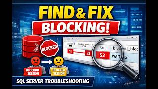 SQL Server Blocking Explained | Find & Fix Blocking Using sp_WhoIsActive (SQL Server 2022 Tutorial)