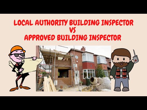 What does a local authority building control do?