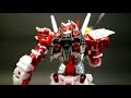 【玩具開箱】rg模型系列 mbf p02 gundam astray red frame 紅異端 ver gundam docks at taiwan and plated ver