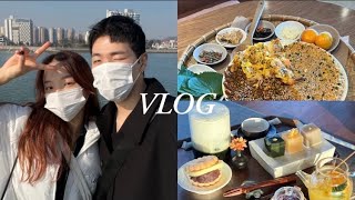 인천의 제주도? 🏝️ㅣ뚜벅이 커플의 영종도 당일치기 여행 브이로그ㅣ예단포 둘레길ㅣ영종도 카페, 맛집, 소품샵 추천ㅣ데이트코스ㅣ바다앞꼬막집, 차덕분