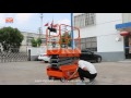 Demonstration video /How to operate  3m self propelled electric scissor lift from MORN® LIFT?