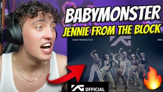 South African Reacts To BABYMONSTER - DANCE PERFORMANCE VIDEO (Jenny from the Block)