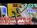 Vivo Y02, Y02s, Y02t VBUS Line Short Problem Solution / Vivo Charging Problem Solution