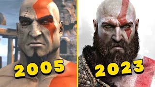 Evolution of God of War Games 2005-2023