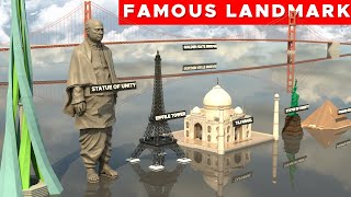 Famous Landmarks In The World In 3D