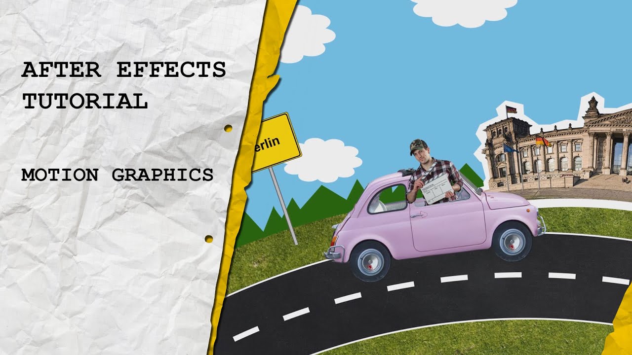 After Effects Tutorial Create Motion Graphics Youtube