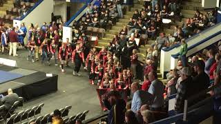 Wrestlers take the floor for the MHSAA Division 3 team state quarterfinals