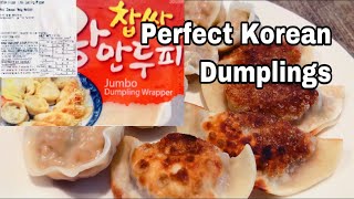 [진켄쿡] How to cook Korean dumplings as the picture, 한국 만두 포장지 사진처럼 만들기