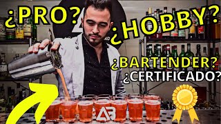 ¿NECESITAS CERTIFICADO BARTENDER PARA TRABAJAR? 🍹| ACADEMIA BARTENDER