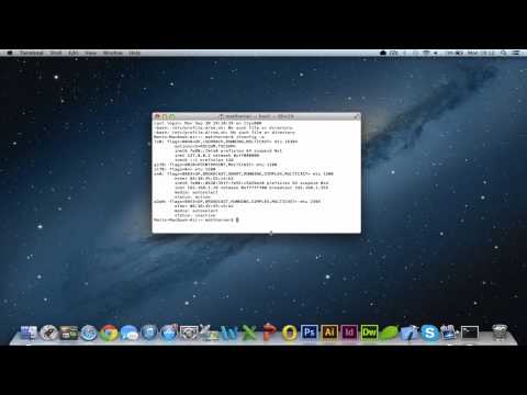 What is the ipconfig command for Mac?