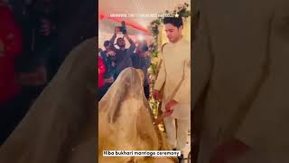 Mery hamnasheen actor Hiba bukhari marriage ceremony #hibabukhari#pakistaniactor#shorts