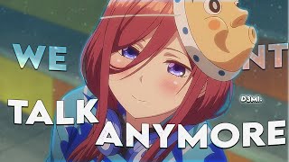Miku - We don't talk anymore [ AMV/edit ]