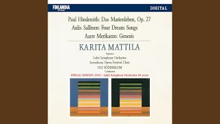 Neljä laulua unesta [Four Dream Songs] : IV Ei mikään virta [There is no stream]