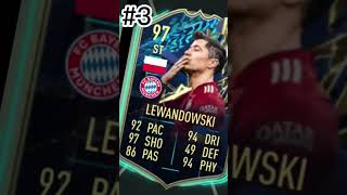 Top 5 highest rated players from Poland in Fifa 22 #shorts #football #roadto1k #fifa22 #poland