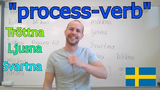 Kallna, mjukna, gulna (verb som beskriver en process) SFI