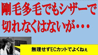 日本人の太い毛はあっという間にシザーを切れなくさせる