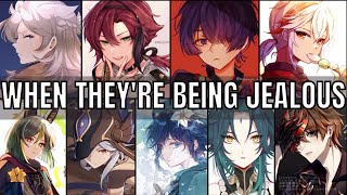 When they're being jealous - genshin impact x listener asmr