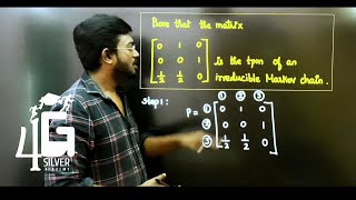 Irreducible Markov Chain in Tamil | Random Process and Linear Algebra in Tamil | Unit 3