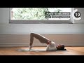 15 min booty pilates workout pilates for a round booty u0026 toned thighs eylem abaci