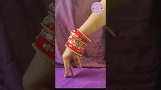 Customized handmade thread bangles | red chuda for brides | bridal bangles | thread bangles #bangles