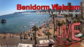 BENIDORM LIVE WEBCAM 🇪🇸 🔴 LIVE: Benidorm Resort Beach Real-Time NOW! ☀️🌊