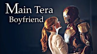 Main Tera Boyfriend /Tony and pepper / Sushant Singh Rajput Kriti / Raabta | ft Avengers |
