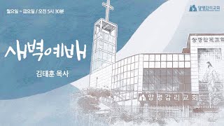 새벽기도회(2025년 2월 18일) | 사람은 몰라도, 주님은 아신다 | 김태훈 목사 | 요한복음 13장 21-30절