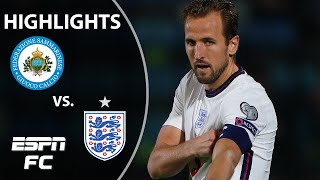 Harry Kane and England on to the World Cup with HISTORIC win vs. San Marino | Highlights | ESPN FC