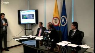 Presentación informe anual de gestión de protección al usuario y accidentalidad aérea en Colombia