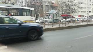 Tramvaiul V3A-2010 CA #027 pe linia 55 părăsind stația Piața Iancului