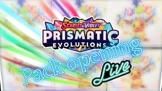 Prismatic Evolutions v2 Pack Opening !packs